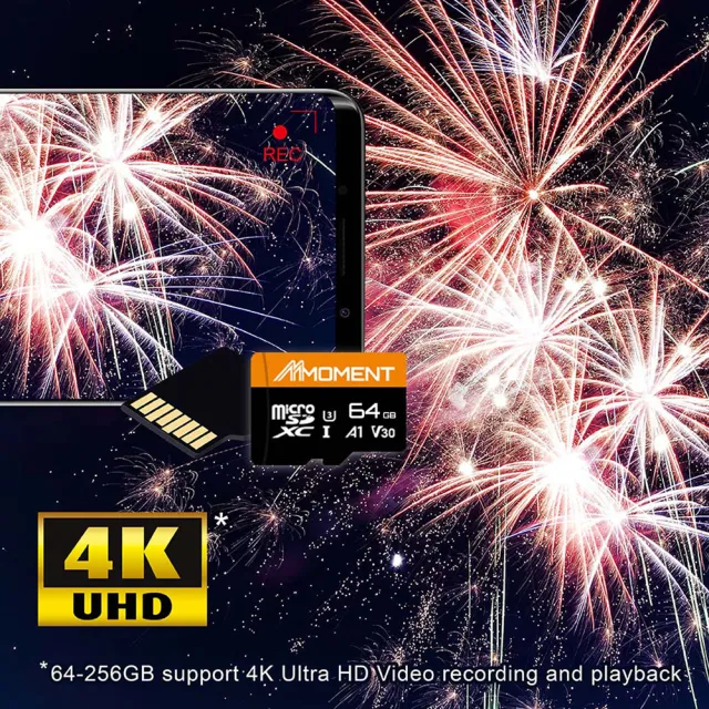 Moment 5入組MicroSD SDXC UHS-I A1V30 MM13 64GB 記憶卡(64GB 5入組)