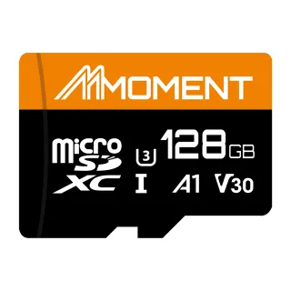 【兩入組Moment】MicroSD SDXC UHS-I A1V30 MM13 128GB 記憶卡(128GB 2入組)