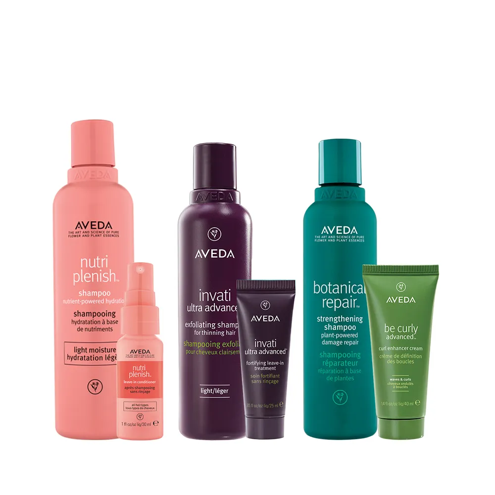 【AVEDA】生日慶1+1自選特惠組(蘊活煥欣/蘊活淨瑕/花植結構/蘊活光萃洗髮精＋免沖洗護髮 任選)