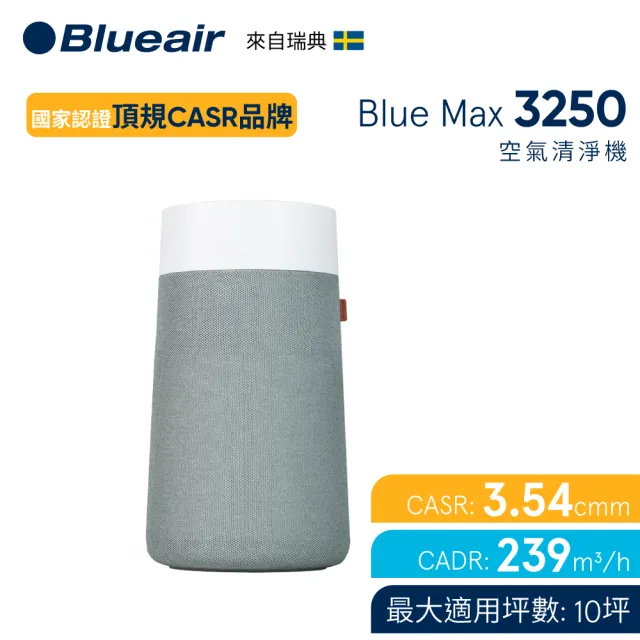 【瑞典Blueair】旗艦款 全天候除菌 7440i 空氣清淨機 21坪(7412371000)+Blue Max3250