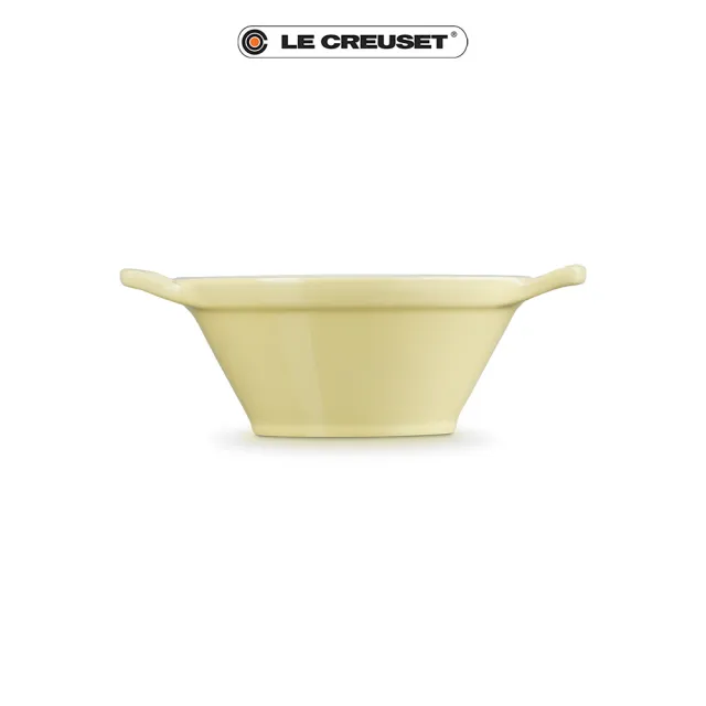 【Le Creuset】瓷器卡蘇雷碗(愛麗絲黃)