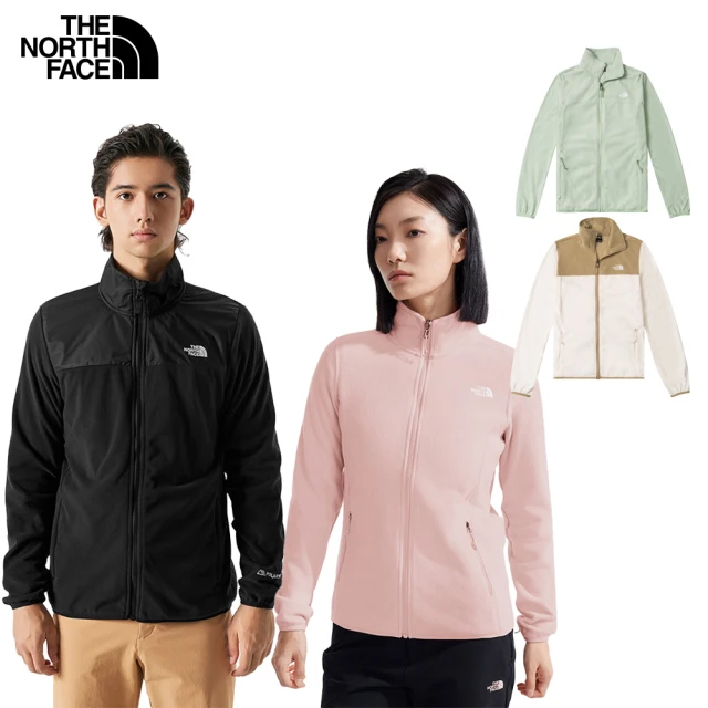 The North Face 換季必備-男女款立領抓絨保暖外套(多款任選)