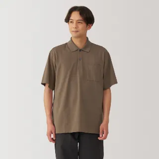 【MUJI 無印良品】男水洗天竺短袖POLO衫(共4色)