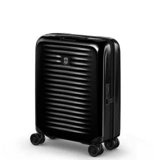 【VICTORINOX 瑞士維氏】Airox Global 硬殼20吋登機型行李箱-黑(送德國紅點尼龍鞋袋)