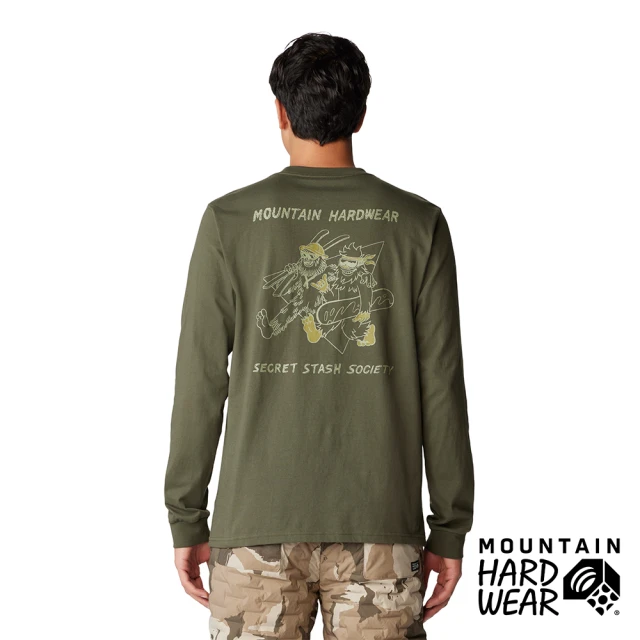 Mountain Hardwear MHW Secret Stash Long Sleeve 獨特風格長袖上衣 男款 深松綠 #2079851