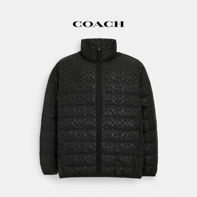 COACH 輕便型羽絨外套-黑色(CT730)