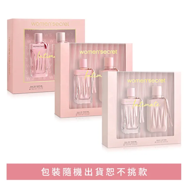 【WOMEN’SECRET】親密互動女性淡香精禮盒-香水100ml+身體乳200ml(專櫃公司貨)