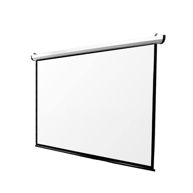 【USA優視雅】4:3電動投影布幕-90吋(台灣製造)