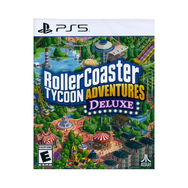 【SONY 索尼】PS5 模擬樂園：冒險 豪華版 RollerCoaster Tycoon Deluxe(英文美版)