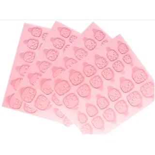 【kiret】透明果凍3D立體美甲防水雙面膠-高黏力服貼防水型48枚加贈240枚