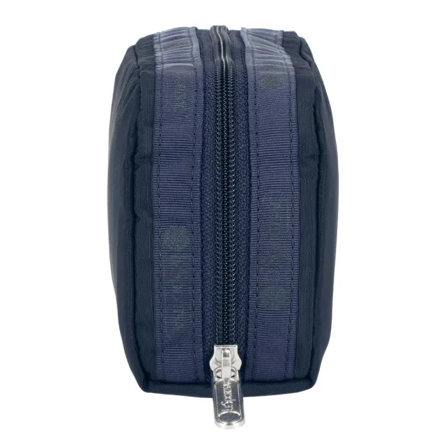 【Lesportsac】Rectangular Cosmetic 長形化妝包 收納包 送禮 禮物 推薦 女包(深海藍)