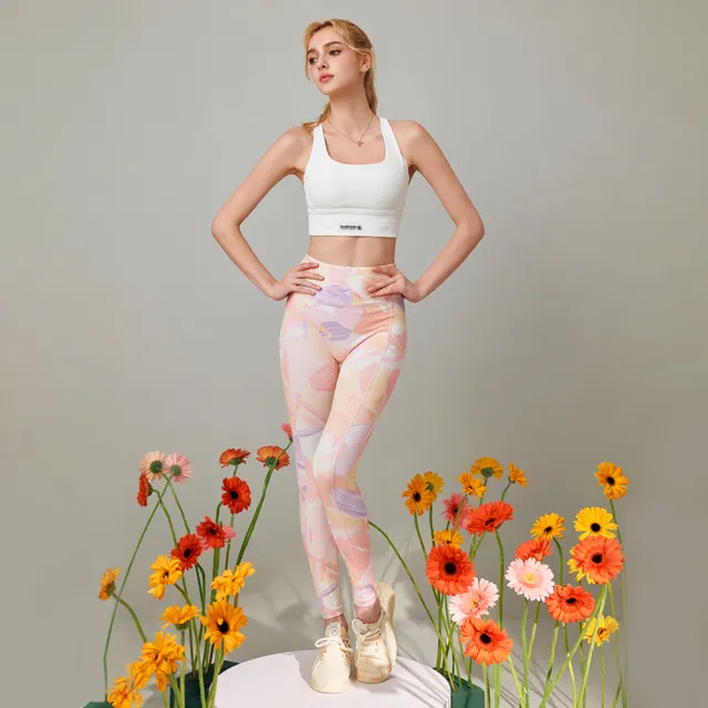 【MAJOR MADE】品牌塗鴉修身Legging(運動褲/瑜珈褲/內搭褲)
