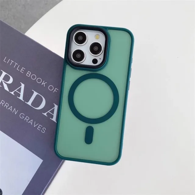 【LOYALTY】iPhone16Plus/16Pro/16ProMax磁吸磨砂膚感半透明防摔手機保護殼 9色