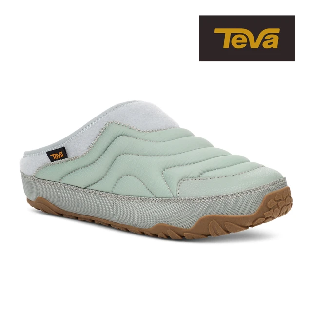 TEVA 男/女/中性 防潑水 保暖 露營 菠蘿麵包鞋/穆勒鞋/休閒鞋 ReEmber Terrain 原廠(熟鐵綠)