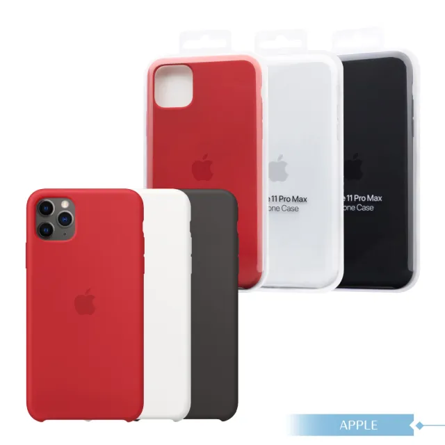 【Apple 蘋果】原廠 iPhone 11 Pro Max Silicone Case 矽膠保護殼(台灣公司貨)