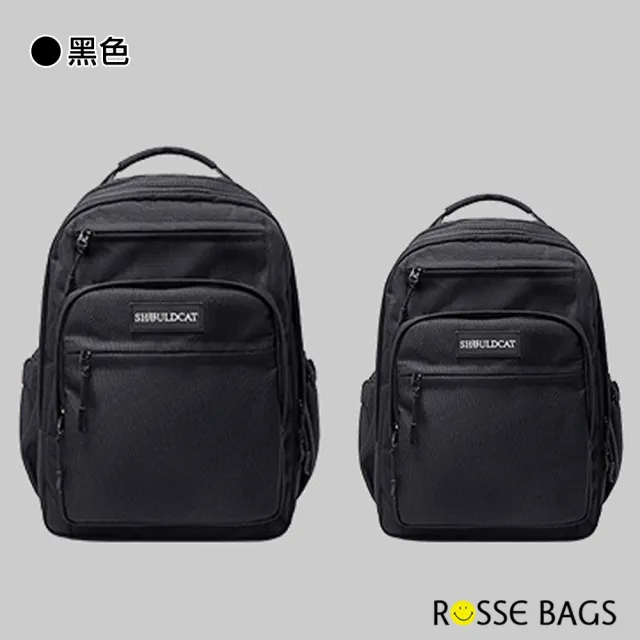 【Rosse Bags】日本糖果色系防潑水雙肩後背包(防水包 現+預  黑 / 粉 / 紫 / 灰 / 卡其 /