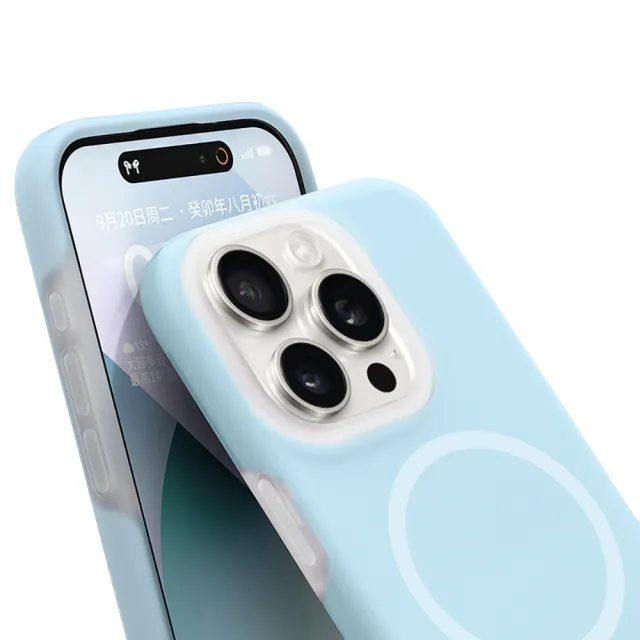 【IN7】iPhone 16 Pro 果凍系列液態矽膠磁吸防摔保護殼