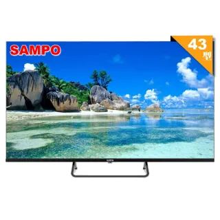 【SAMPO 聲寶】43型4K Google TV連網智慧顯示器(EM-43KD620福利品)