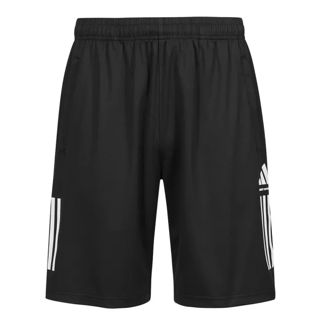 【adidas 愛迪達】雙11 快乾涼感舒適運動休閒短褲(百搭 經典 五分褲 抑菌 輕量 吸濕快乾  透氣)