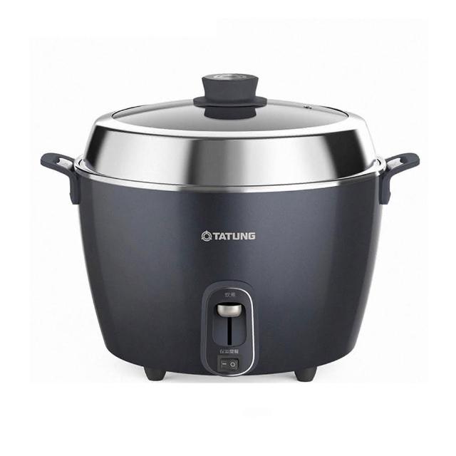 【TATUNG 大同】11人份透明鍋蓋電鍋/藍黑色/全配(TAC-11R-MPB)
