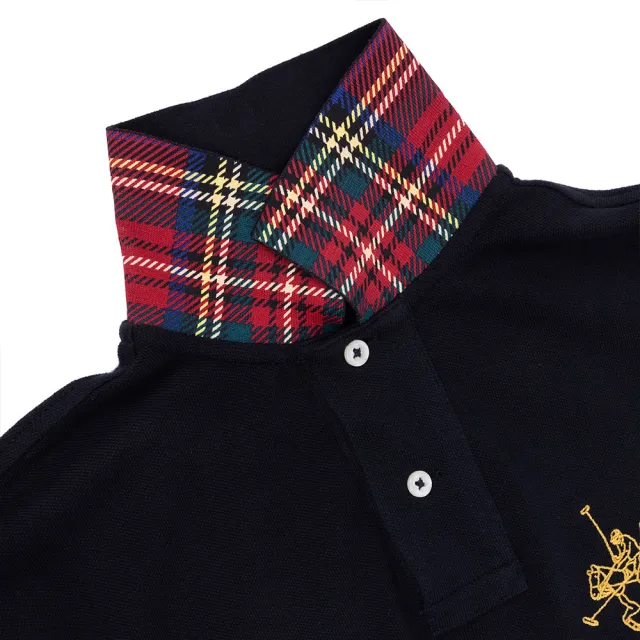 【RALPH LAUREN】RL POLO 經典立領刺繡大馬長袖Polo衫-多色選 上衣(CUSTOM SLIM FIT/平輸品/)