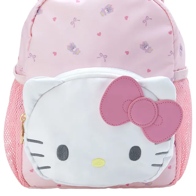 【SANRIO 三麗鷗】兒童用 防撥水造型後背包 SS Hello Kitty