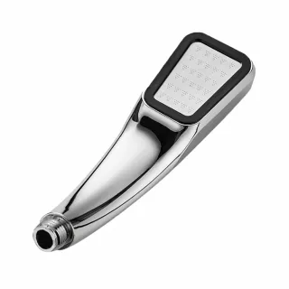 【原家居】加壓蓮蓬頭 銀色-2入組(蓮蓬頭 花灑 省水蓮蓬頭 增壓蓮蓬頭 300孔加壓蓮蓬頭 淋浴 增壓花灑)