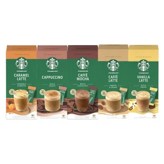 即期品【STARBUCKS 星巴克】卡布奇諾 即溶咖啡4入/盒