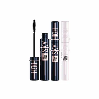 【MAYBELLINE 媚比琳】飛天翹防水睫毛膏3入組(#SKY HIGH)