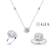 【鉅曜】GIA 1克拉圓夢鑽戒(培育鑽石 18K)