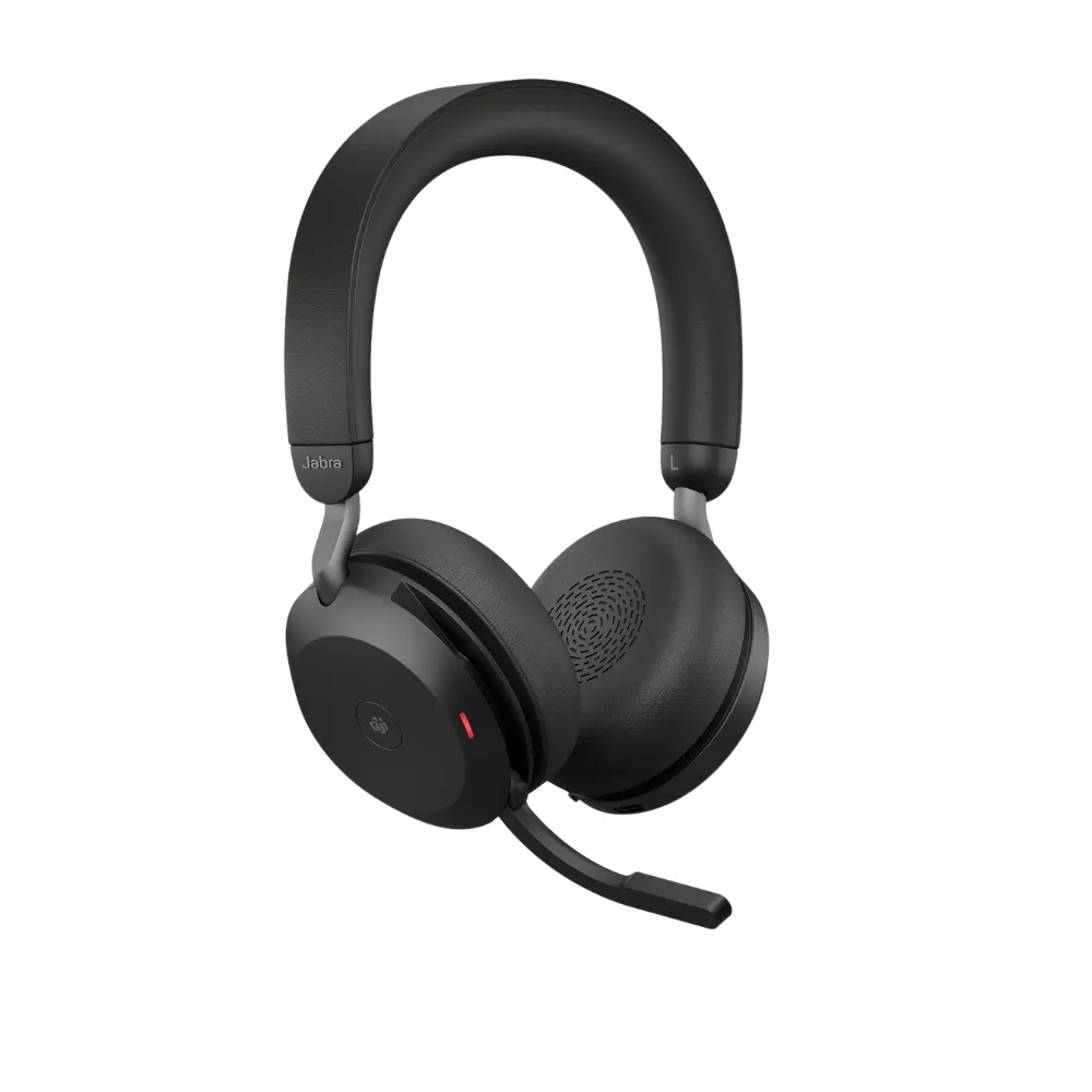 【Jabra】Evolve2 75 商務藍芽耳機麥克風(可調段數主動降噪耳機麥克風)