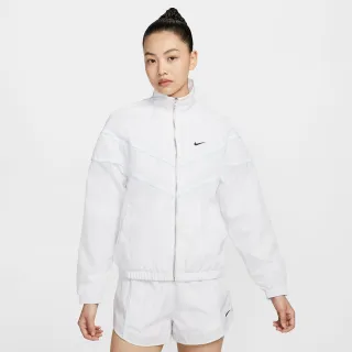 【NIKE 耐吉】外套 女款 運動外套 風衣外套 寬鬆 防曬 白 FV6305-100