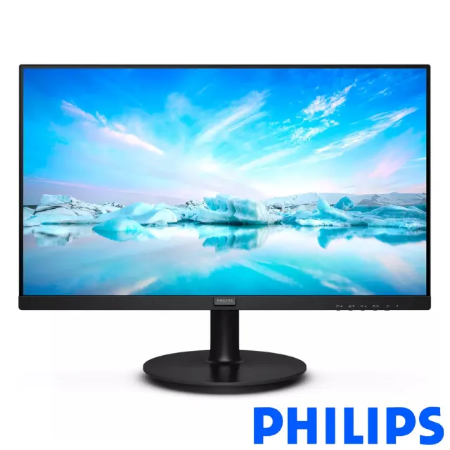 【Philips 飛利浦】271V8LAB 27型 VA 100Hz 平面美型電腦螢幕(Adaptive-Sync/內建喇叭/VGA/HDMI/4ms)