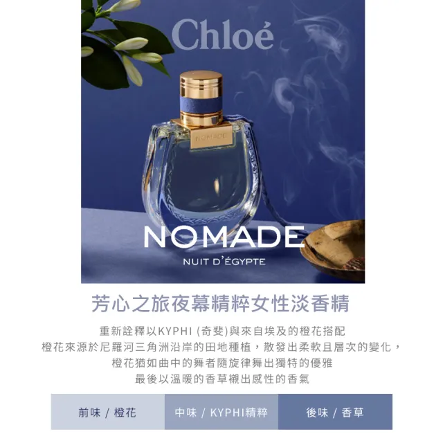【Chloe’ 蔻依】芳心之旅夜幕精粹女性淡香精50ml(專櫃公司貨)