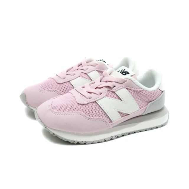 NEW BALANCE New Balance 237 復古鞋 魔鬼氈 粉紅色 中童 童鞋 PH237LMP-W no167