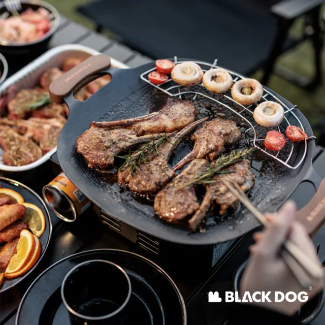 【Blackdog】知味戶外煎烤盤 燒烤 烤肉 CW011(台灣公司貨)