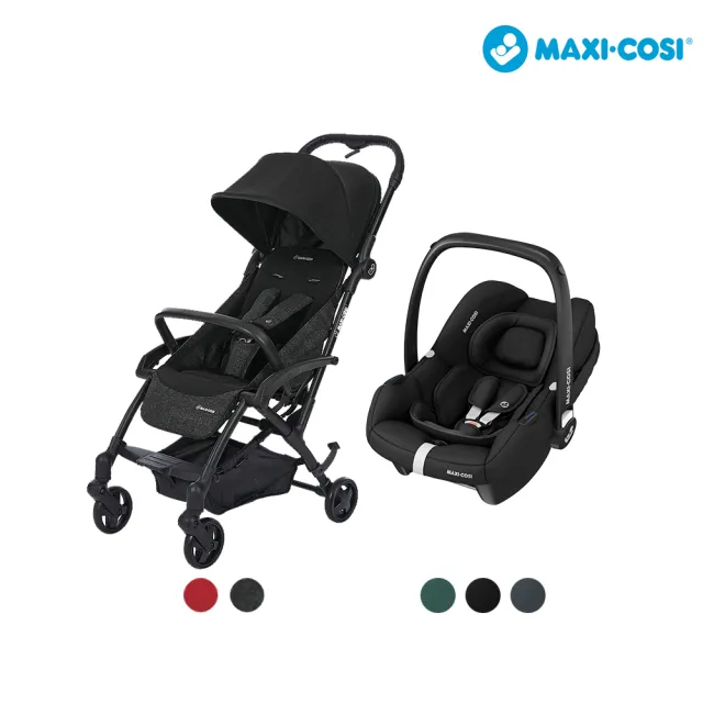 【MAXI-COSI】荷蘭 Laika嬰兒推車+CabrioFix-i-Size提籃組合(新生兒推車 提籃汽座)