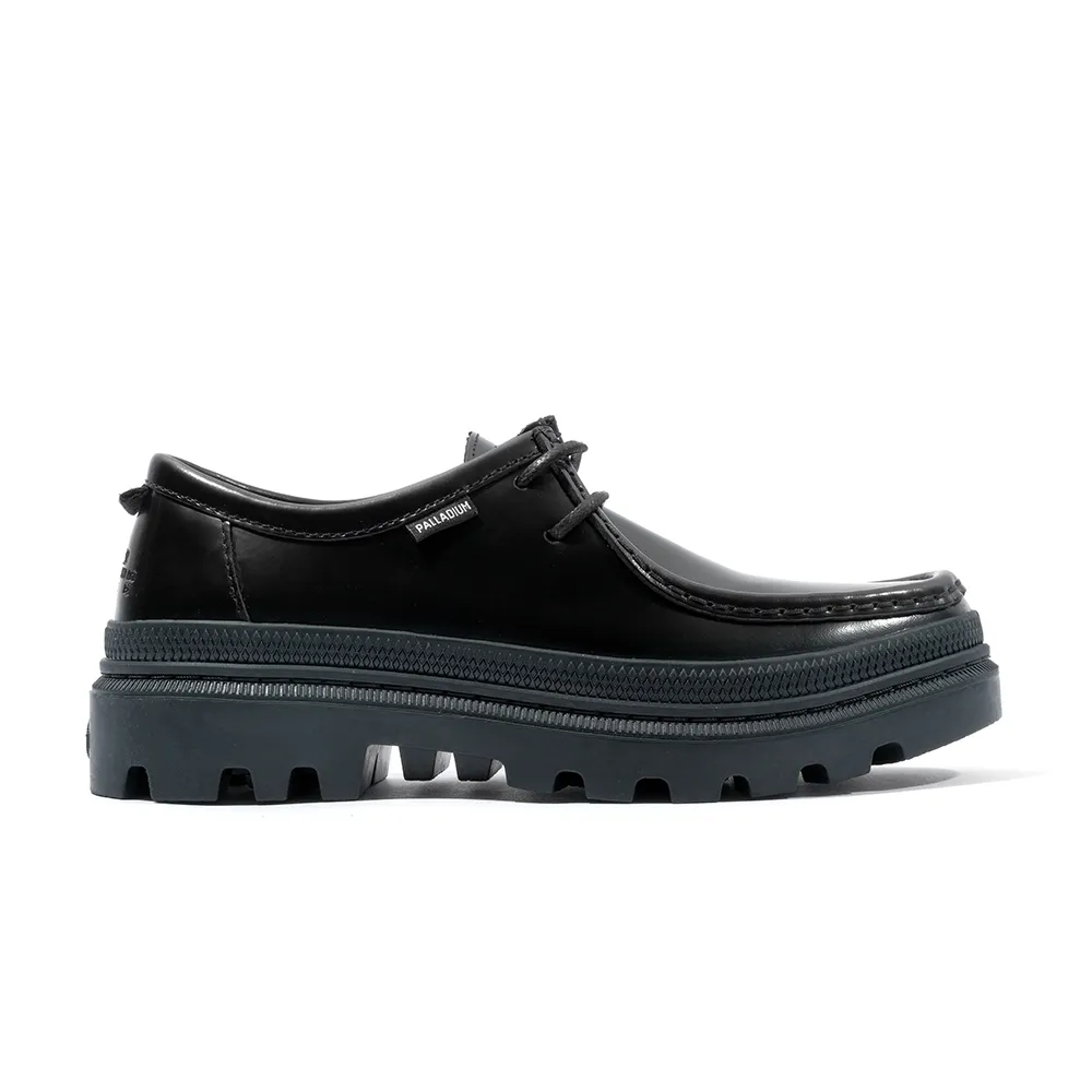 【Palladium】PALLADIUM PALLATROOPER LOAFER經典牛皮法式樂福鞋/休閒鞋/-男鞋/女鞋-黑(74369-008-M)