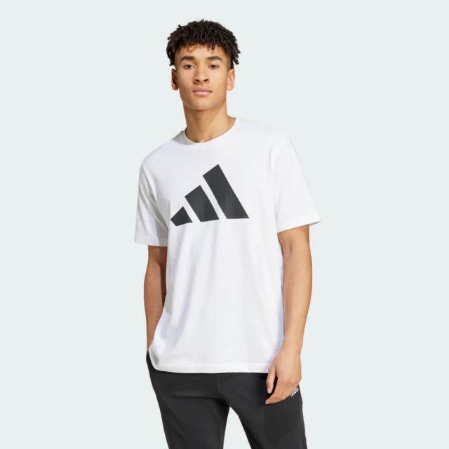 adidas 愛迪達 M PWR 3 T 白 短袖 上衣 男款 運動 大LOGO(IY8582 ∞)