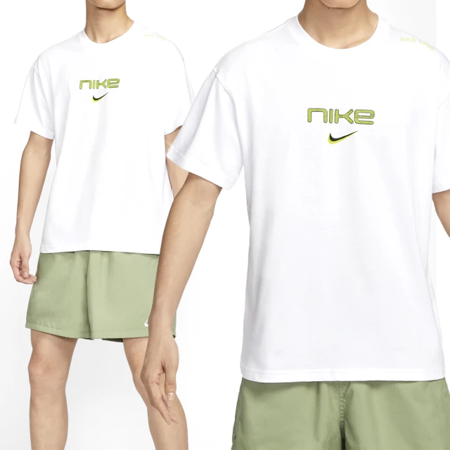 NIKE 耐吉 AS M NSW Tee M90 FW MBR CN 男款 白色 運動 休閒 短袖 上衣 FZ5416-100