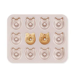 【美國Chefmade】動物造型 甜甜圈 12連不沾模具(CM071)