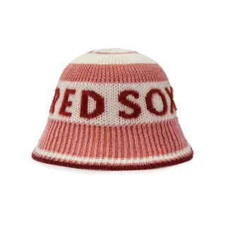 【MLB】針織漁夫帽 Varsity系列 波士頓紅襪隊(3AHTV0446-43PKS)