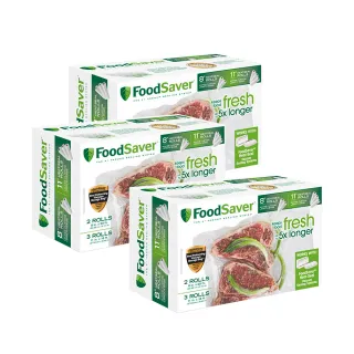 【美國FoodSaver】真空卷5入裝(8吋6卷 11吋9卷)