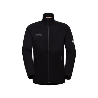 【Mammut 長毛象】Aconcagua ML Jacket AF Men 運動刷毛機能立領外套 男款 黑色 #1014-04292