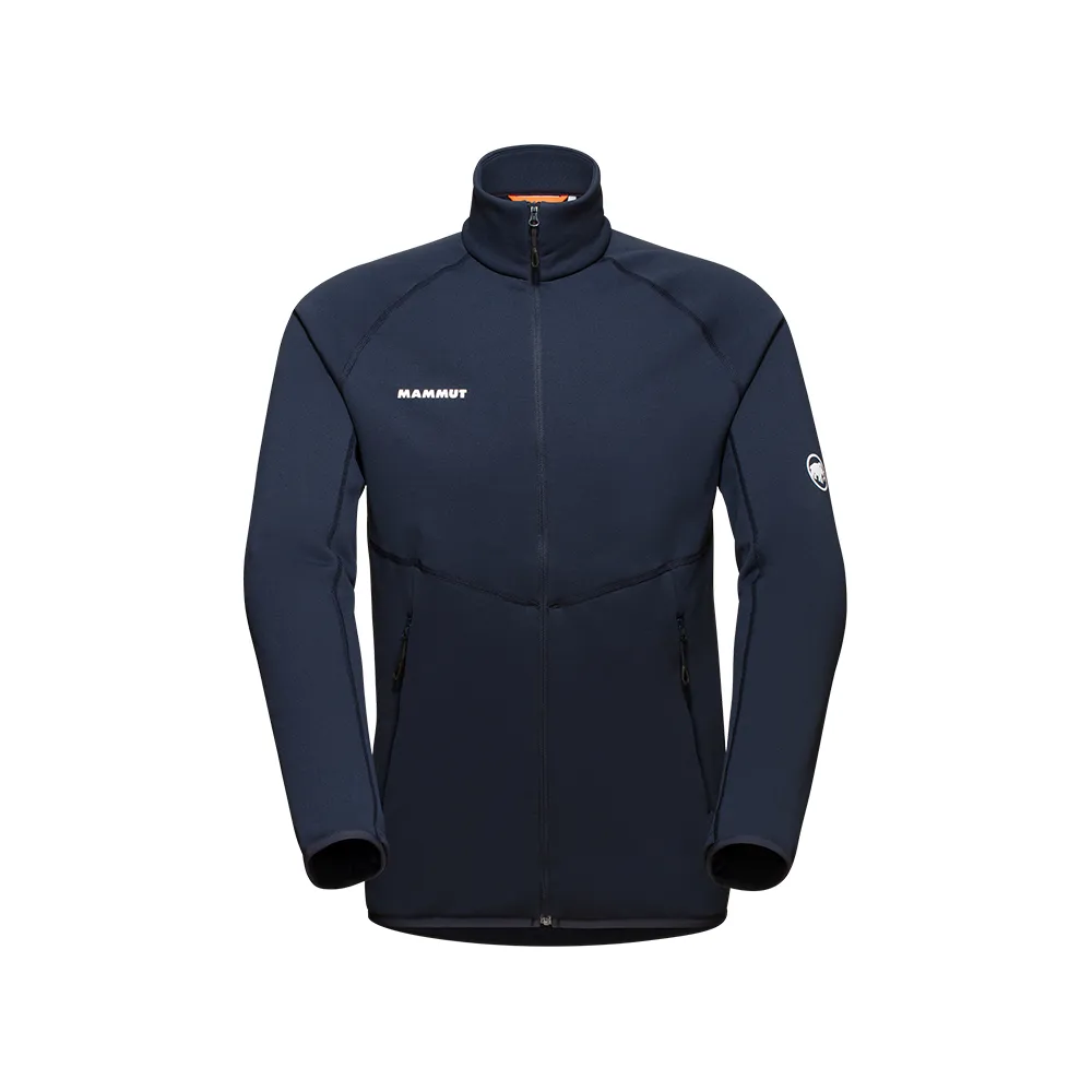 【Mammut 長毛象】Aconcagua ML Jacket AF Men 運動刷毛機能立領外套 男款 海洋藍 #1014-04292