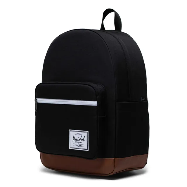 【Herschel】官方直營 16吋筆電包 Pop Quiz 25L 後背包(黑)