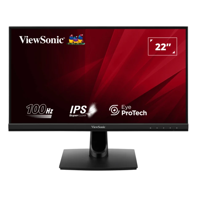 ViewSonic 優派 VA2214-MH 22吋 FHD 100Hz 薄邊框設計顯示器(22吋/FHD/HDMI/VGA/100Hz/IPS 面板)