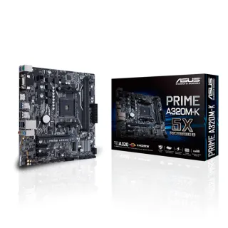 【ASUS 華碩】PRIME A320M-K 主機板