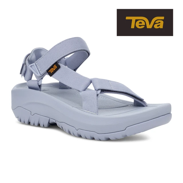 TEVA 女涼鞋 機能運動中厚底涼鞋/雨鞋/水鞋 Hurricane XLT2 Ampsole 原廠(藍色暴風雪-TV1131270BZZ)