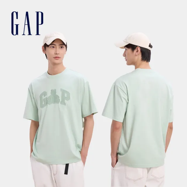 【GAP】男女裝 Logo/小熊布章純棉圓領短袖T恤-多款任選(637270&637867&637606)